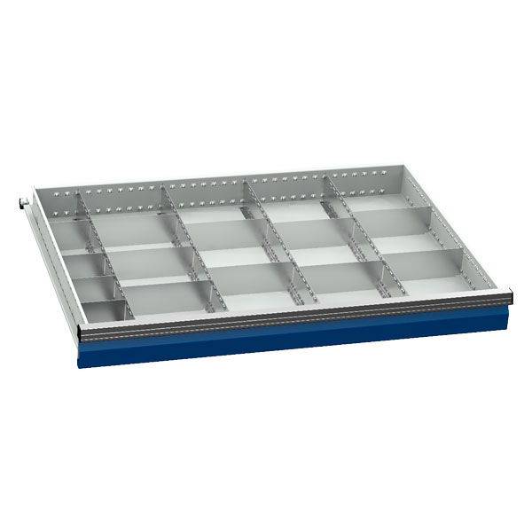 Skuffeindretning kombination D, 700/10 h&oslash;jde 100/125mm 