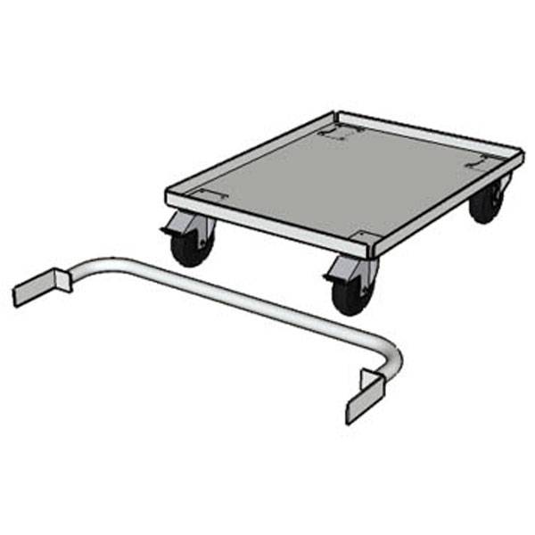 V&aelig;rksted understel til skuffesektion 555x736mm