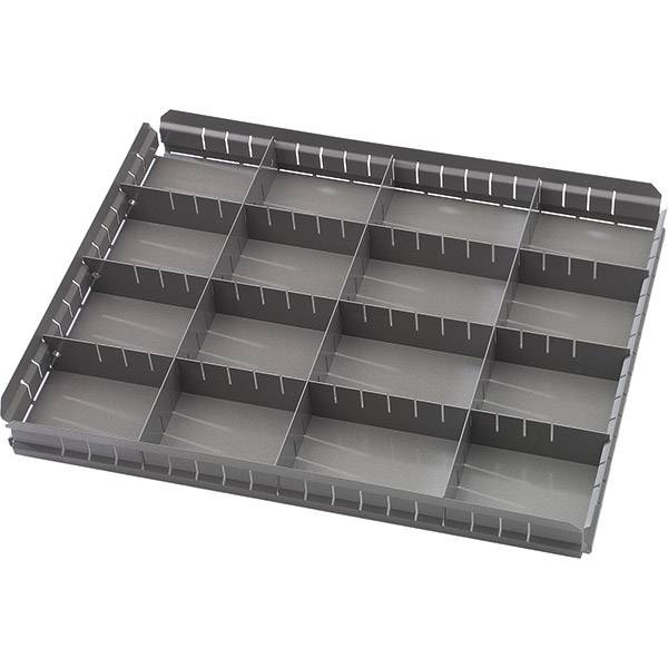 Skuffeindretning GBP 535x665mm grå