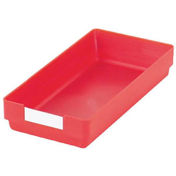 Plastkasse 150x75mm til v&aelig;rkstedsskuffe med h&oslash;jde 50mm, r&oslash;d