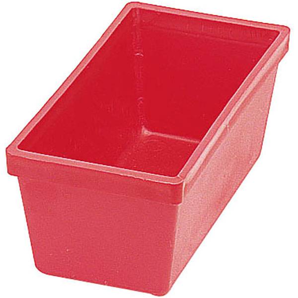 Plastkasse 150x75mm til v&aelig;rkstedsskuffe med h&oslash;jde 75mm, r&oslash;d