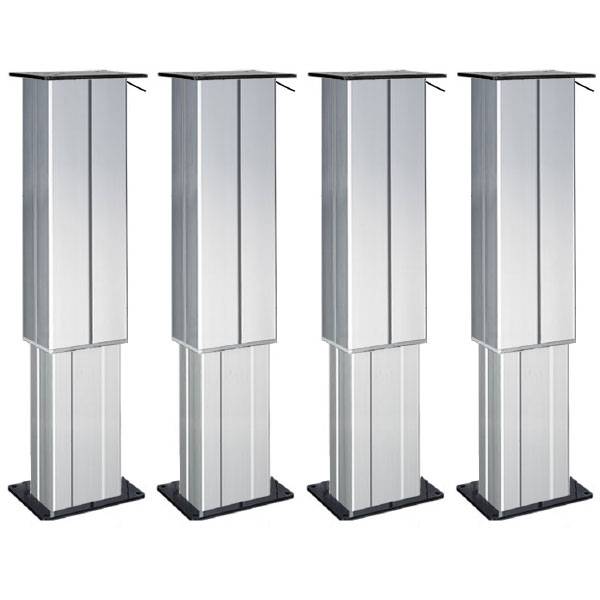 Løftesøjle TL18 4-parallel med udvendig profil op 500mm