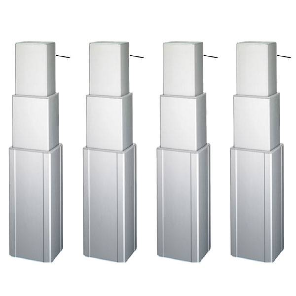 L&oslash;ftes&oslash;jle TL3 4-parallel med udvendig profil ned 700 mm