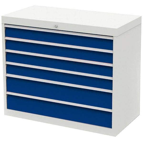 Værksted skuffesektion 819x980x500mm 6 skuffer