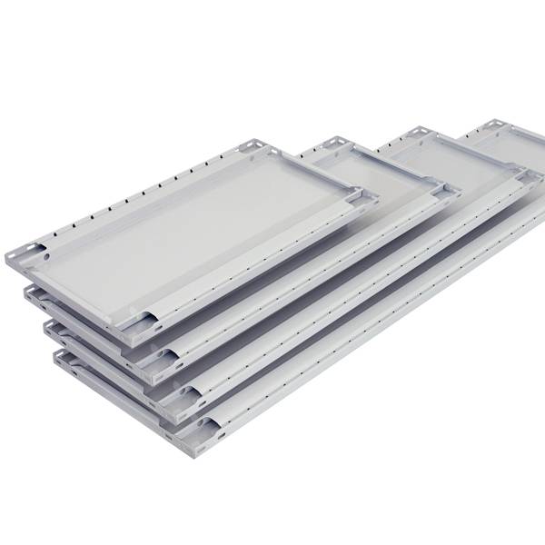 Boltless hylde 750x600mm 250 kg RAL7035