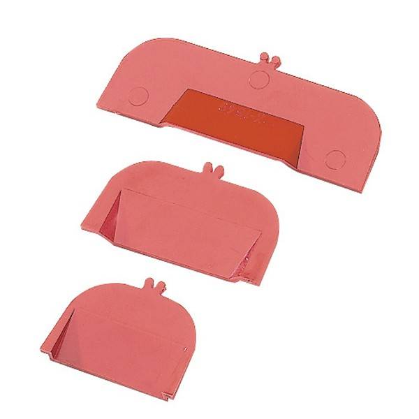 Plast skilleplade til skuffeindretning med 33mm brede baner