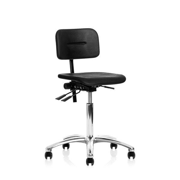 Industristol Dynamic medium med let rullende hjul  