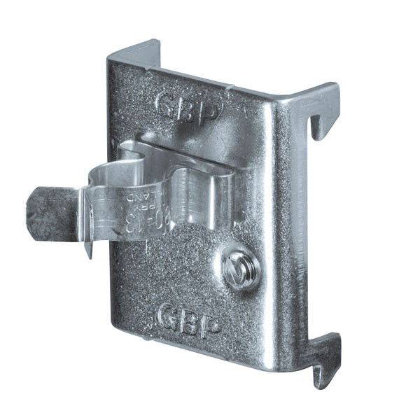 Fjederklemme &Oslash;12mm til perforerede v&aelig;rkt&oslash;jstavler, pakke &aacute; 5 stk.