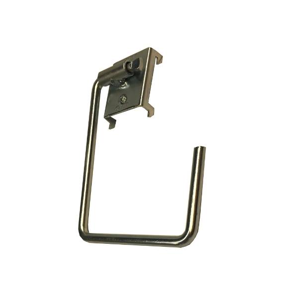 Rulleholder 100x80x45mm, til perforerede v&aelig;rkt&oslash;jstavler, 1 stk. 