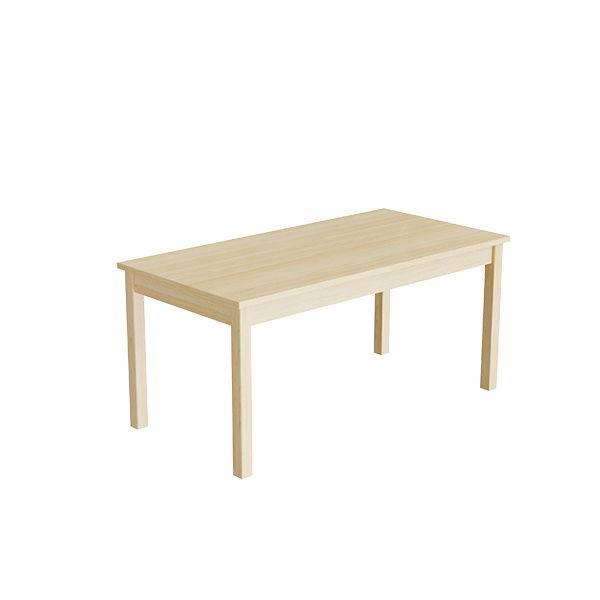 Elevbord 120x60cm i birk laminat med massive birk ben, h&oslash;jde 55cm