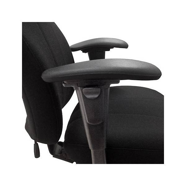 Arml&aelig;n til kontorstol Malmstolen, Corona Plus, sort