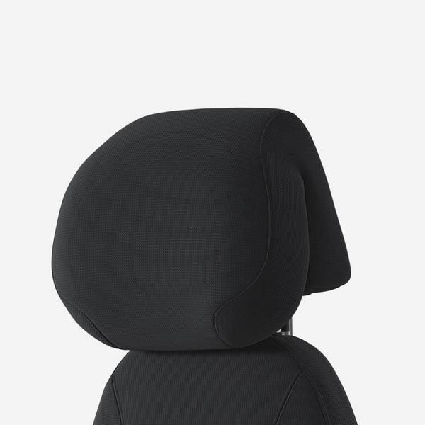 Nakkest&oslash;tte til kontorstol Malmstolen, Fame sort tekstil 