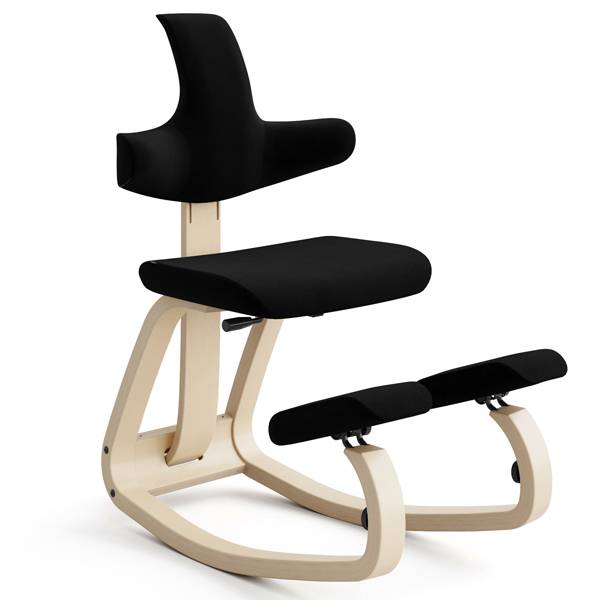 Varier Thatsit balans knæstol Revive 194 med natur stel