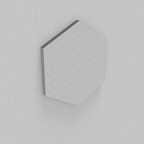 Lydabsorbent Honey EcoSUND til v&aelig;g 60x52x4cm, hvid