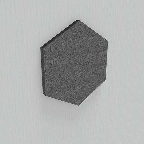Lydabsorbent Honey EcoSUND til v&aelig;g 60x52x4cm, gr&aring; 