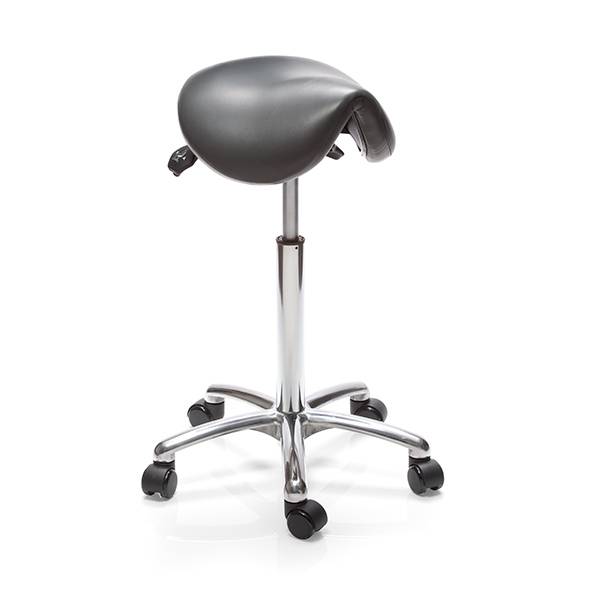Sadelstol Höganäs Polo S Illusion 57–82 cm Sort