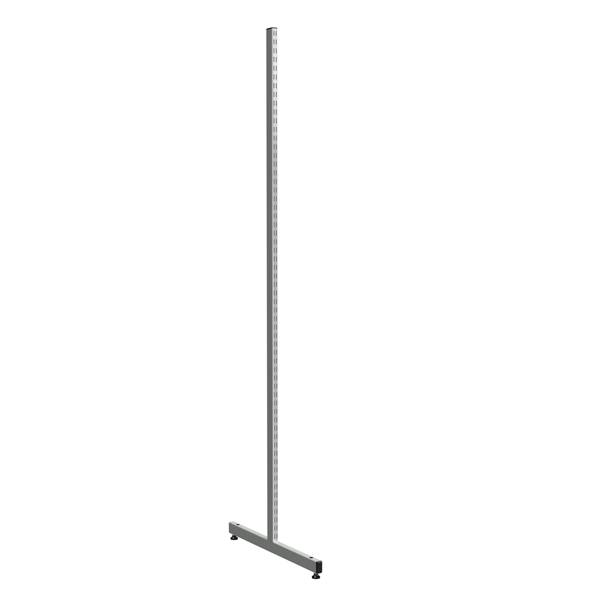 BST fritst&aring;ende dobbelt s&oslash;jle 1981mm lys gr&aring;