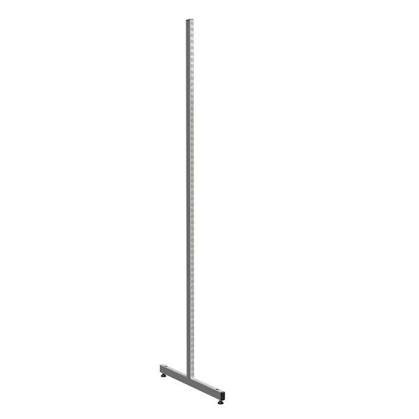 BST fritst&aring;ende dobbelt s&oslash;jle 1981mm lys gr&aring;