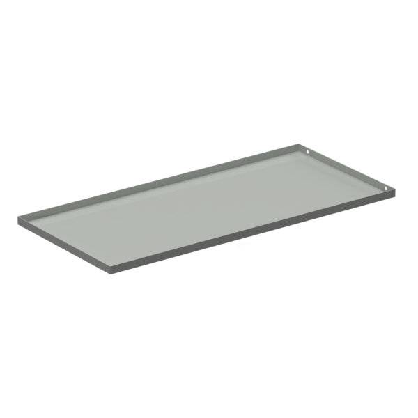 Drypbakke udtr&aelig;ksbar til BST garderobe 500mm lys gr&aring;