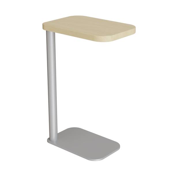 Laptopbord Xakt i massiv ask med alugr&aring;t stel 