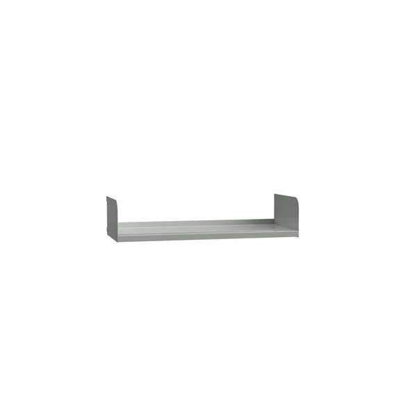Hylde til BST garderobe 750mm lys grå