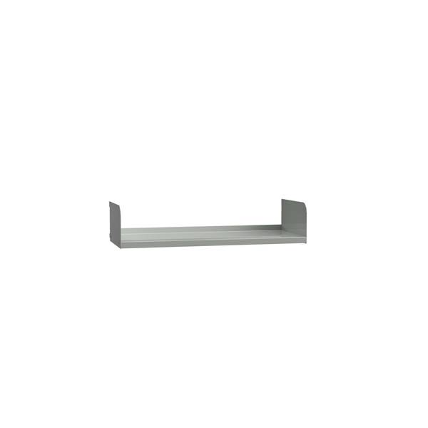Hylde til BST garderobe 750mm lys gr&aring;