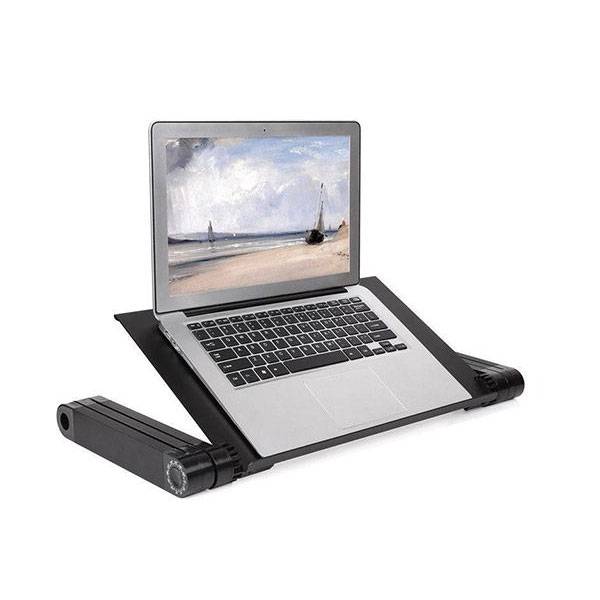 Office Easy laptopbord, sammenklappeligt i sort