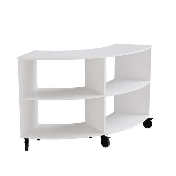 Garderobeskab 1x300mm med lige tag, 2 døre i nocturne wood med cylinderlås