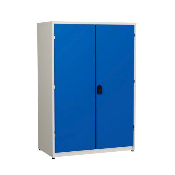 Værktøjsskab GBP 1500x1020x540mm med flexLock og blå døre