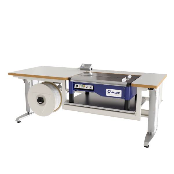 Pakkebord 400 elektrisk med vægt og pakkebånd, 2000x800mm