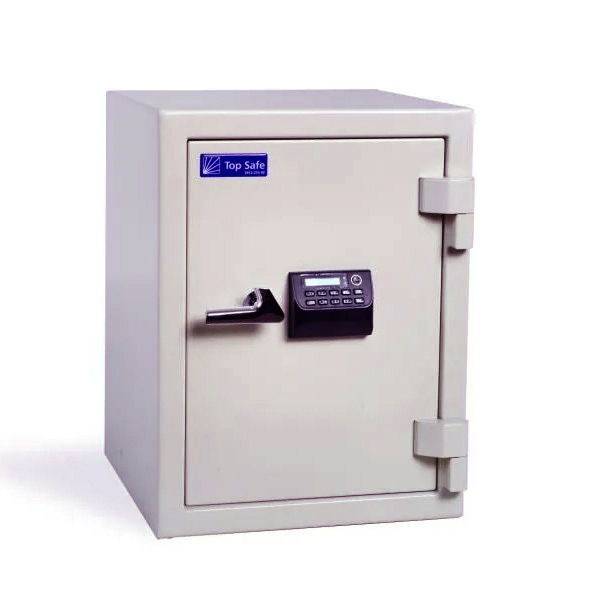 Brandsikkert dokumentskab ES 045 629x479x467mm, gr&aring;hvidt 