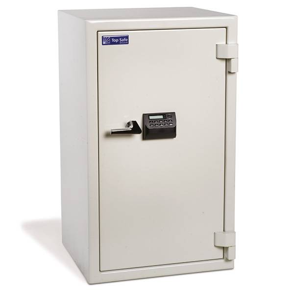 Brandsikkert dokumentskab ES 100 992x585x507mm, gr&aring;hvidt 