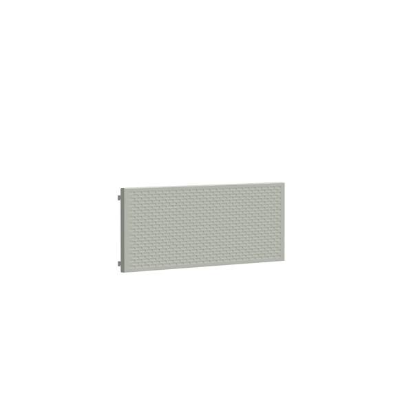 BST lydabsorberende panel til garderobesektion 750mm lys gr&aring;