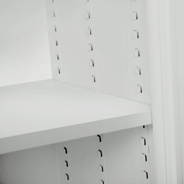 Ekstra hylde til ASVH opbevaringsskab 1200x470 mm i lysegr&aring;