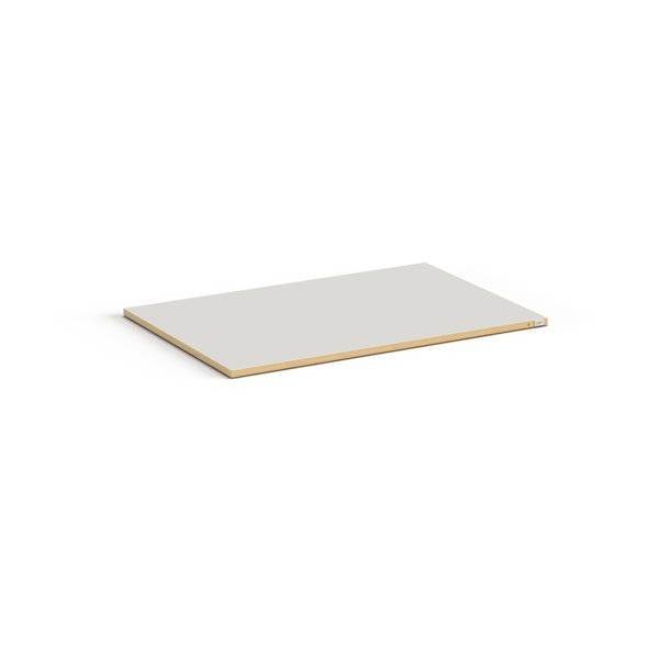 ESD bordplade 24mm 1200x800mm i lys gr&aring; h&oslash;jtrykslaminat
