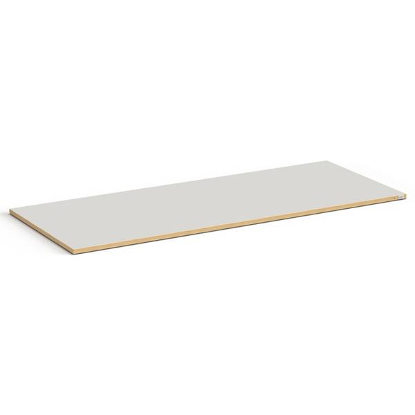ESD bordplade 24mm 2000x800mm i lys grå højtrykslaminat