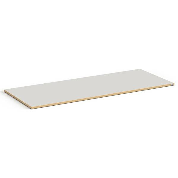 ESD bordplade 24mm 2000x800mm i lys gr&aring; h&oslash;jtrykslaminat