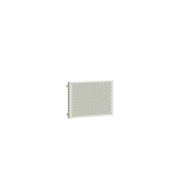BST lydabsorberende panel til garderobesektion 500mm hvid