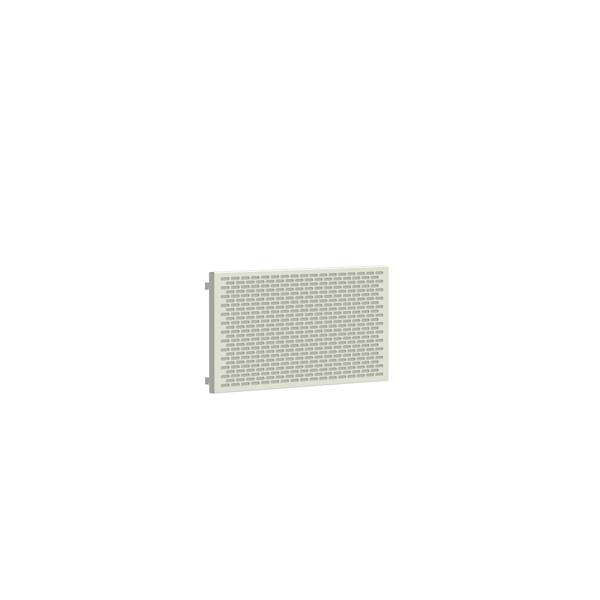 BST lydabsorberende panel til garderobesektion 600mm hvid