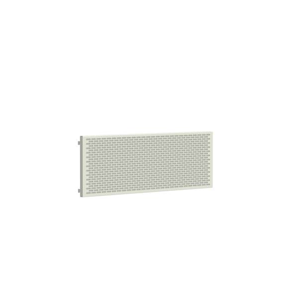 BST lydabsorberende panel til garderobesektion 800mm hvid
