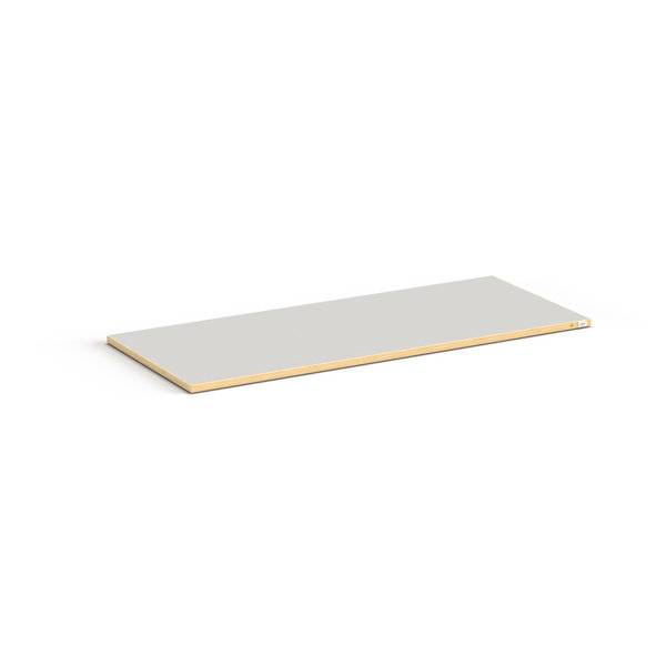 Bordplade ESD 24mm vinyl overflade 1500x620mm, lys gr&aring; 