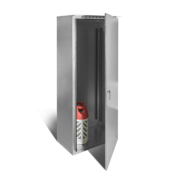 Gasskab til udendørsbrug 2050x960x476mm