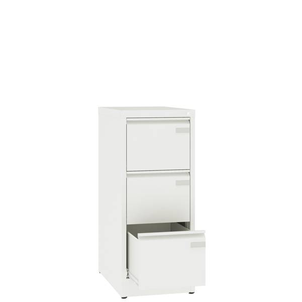 Arkivskab ASM med 3 skuffer og en dybde på 630mm hvid
