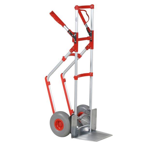 S&aelig;kkevogn i aluminium med glideskinner - kapacitet 250 kg