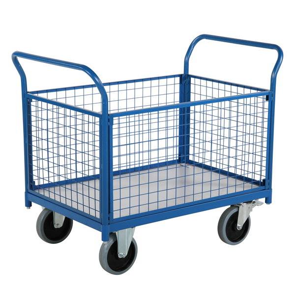 Transportvogn, plan PV1 455x835mm, kapacitet 800kg