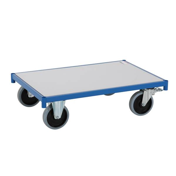 Transportvogn, plan PV4 755x1155mm, kapacitet 800kg