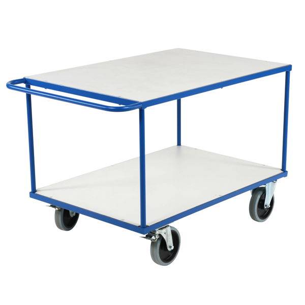 Hyldevogn HD2 800x1350mm, kapacitet 500kg, bl&aring;