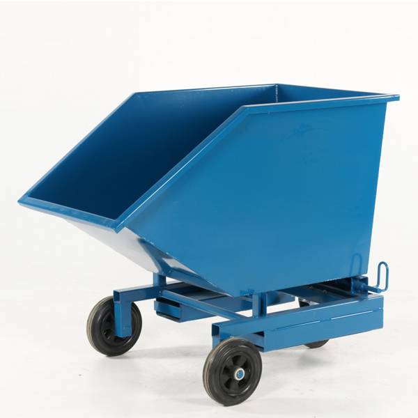 Tipcontainer Tv 300 Liter 300 Kg Ce-Mærket I Blå