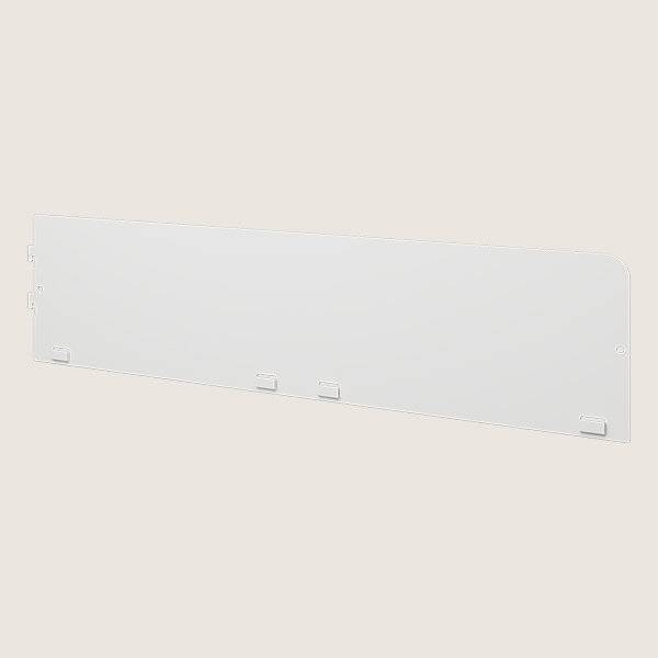 aLTI overkonsol til st&aring;lhylde 600mm h&oslash;jre side, hvid
