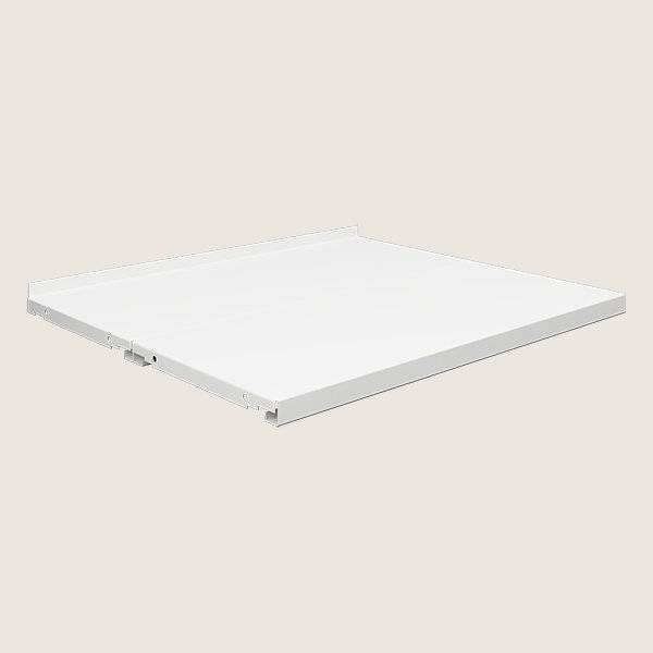 aLTI hylde til v&aelig;g- og fritst&aring;ende st&aring;lreoler 600x500mm hvid